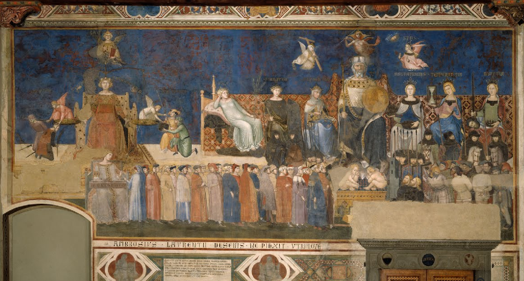 Allégorie du Bon Gouvernement Ambrogio Lorenzetti 1338 - 1339